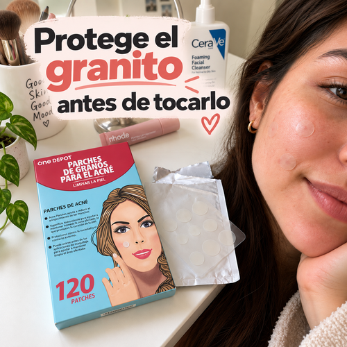 Parches para Granitos | Evita Tocarlos y Protege tu Piel